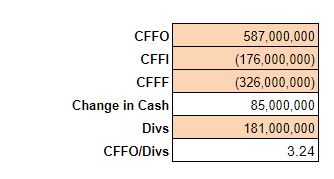 Seagate Cash Flow