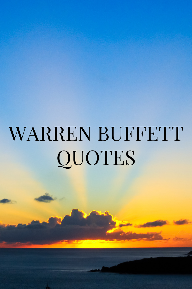 Warren buffet quotes(6)
