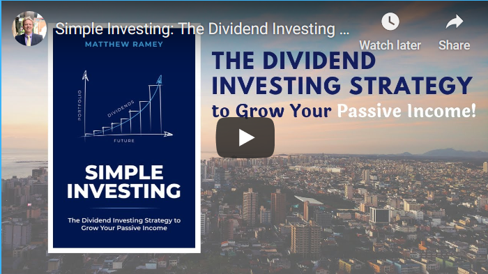 Youtube thumbnail of the Simple Investing Book